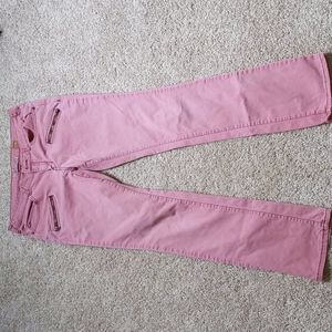 Pilcro and the Letterpress Pink Jeans 28 Anthropologie